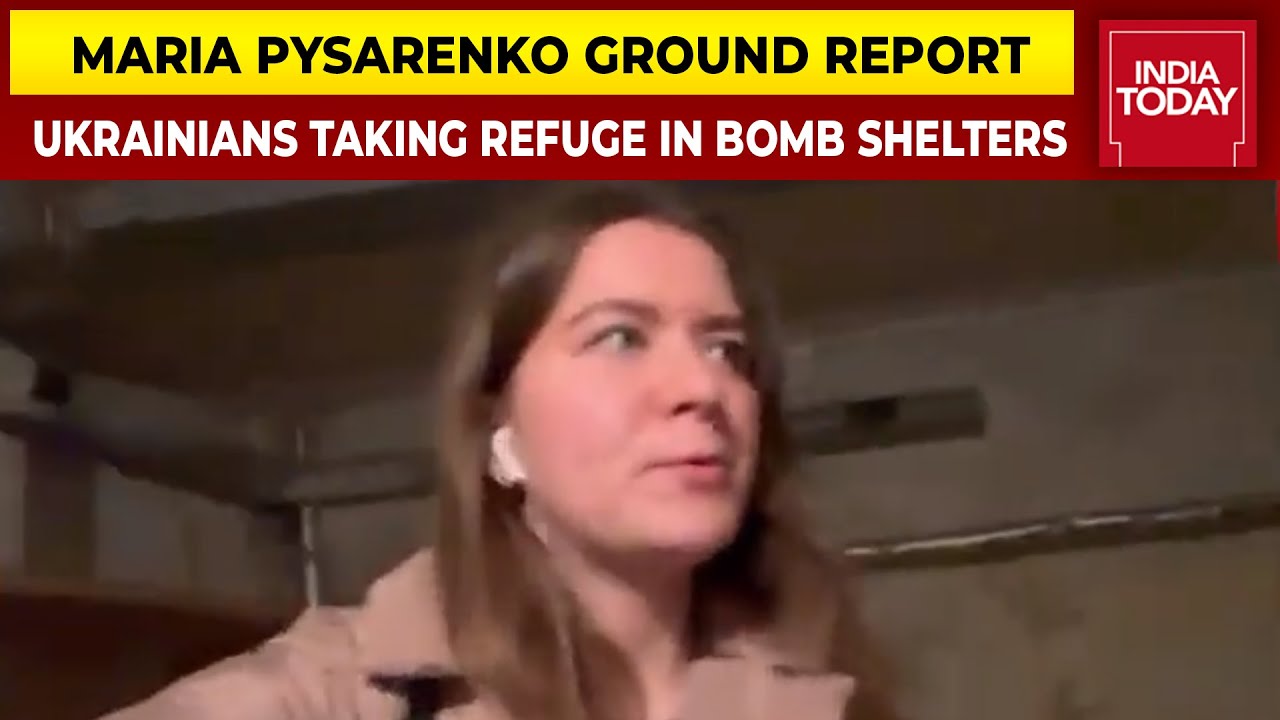 Ukraine Russia Crisis: What Happens Inside A Ukrainian Bomb Shelter | Ground Report | Reporter Diary