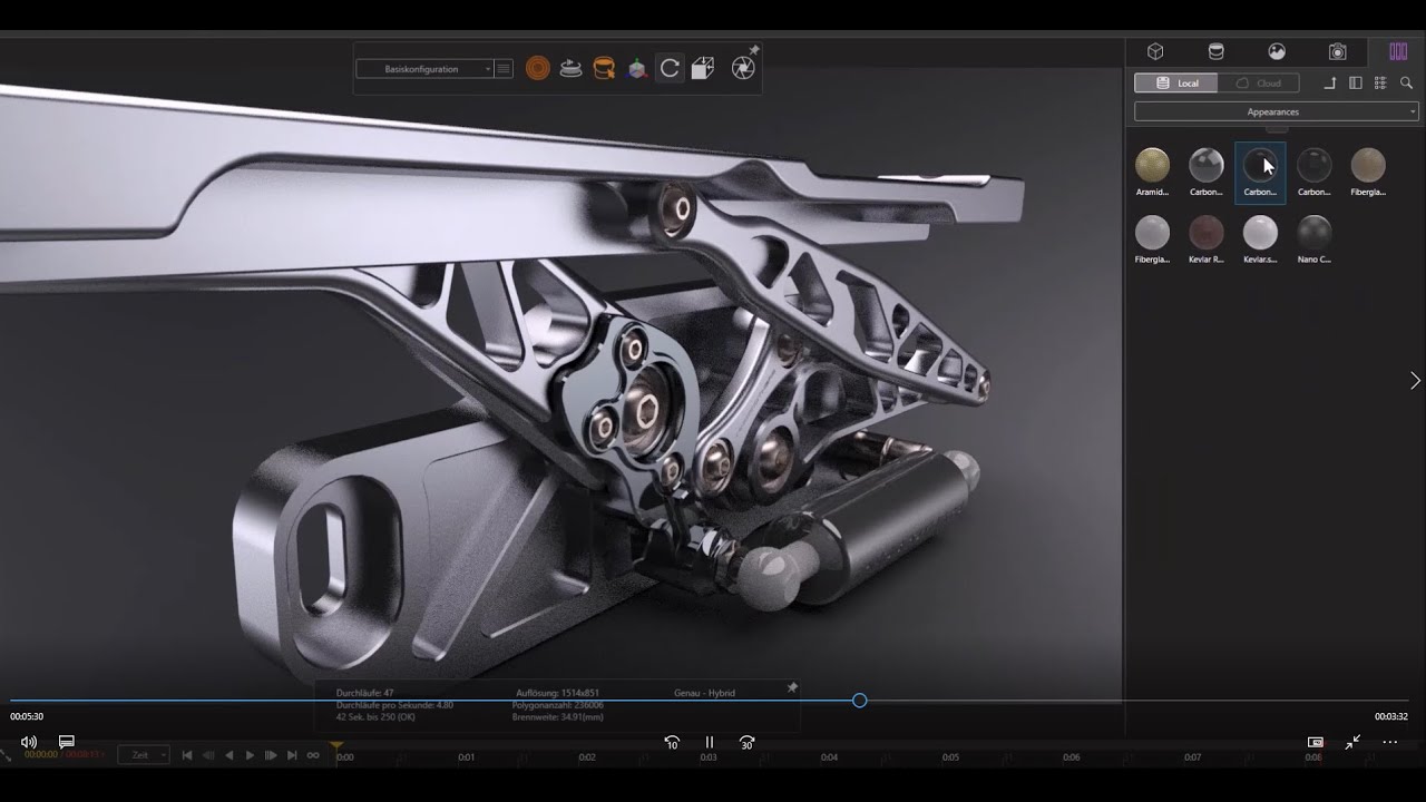 Erster Einblick in SOLIDWORKS Visualize
