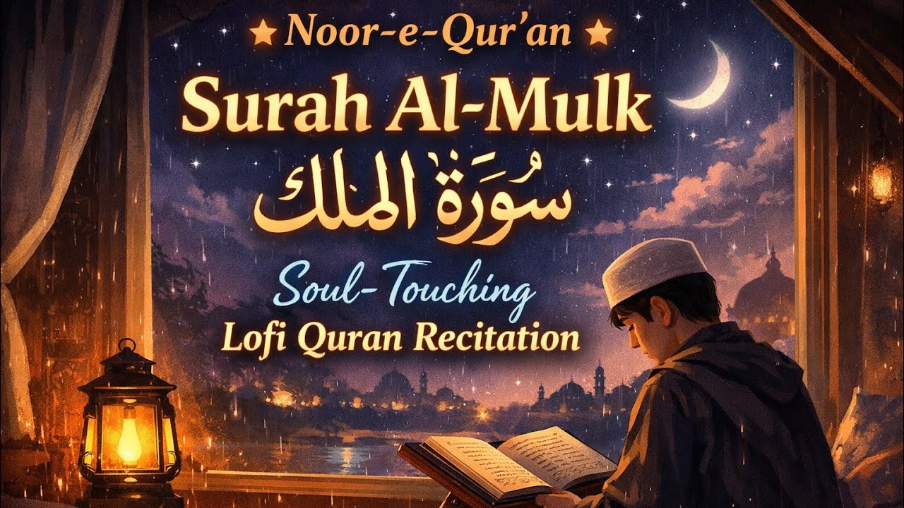 Surah Al-Mulk سورة الملك | Soul-Touching Quran Recitation | Peaceful Lofi Quran | Noor-e-Qur’an