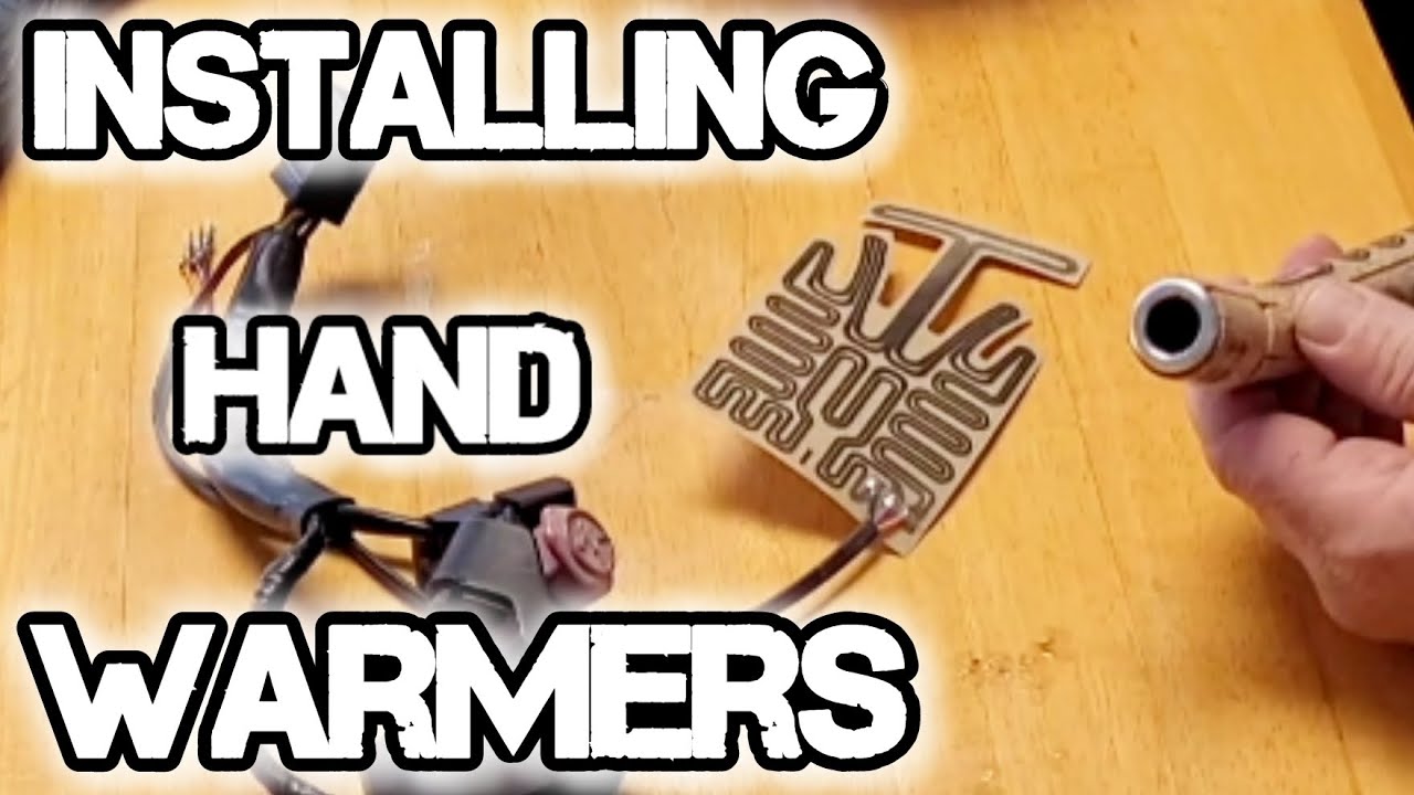How to install handwarmers / heated grips on a snowmobile