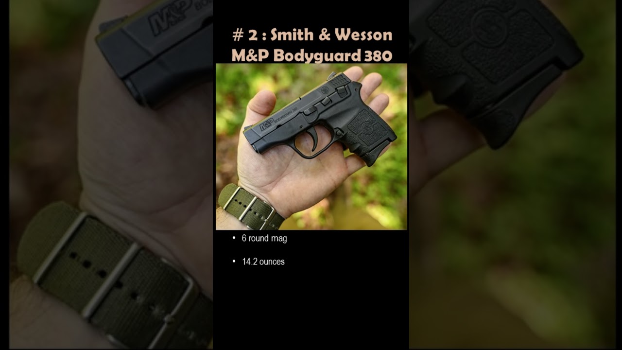 Top 2 Best .380 ACP Pocket Pistols 