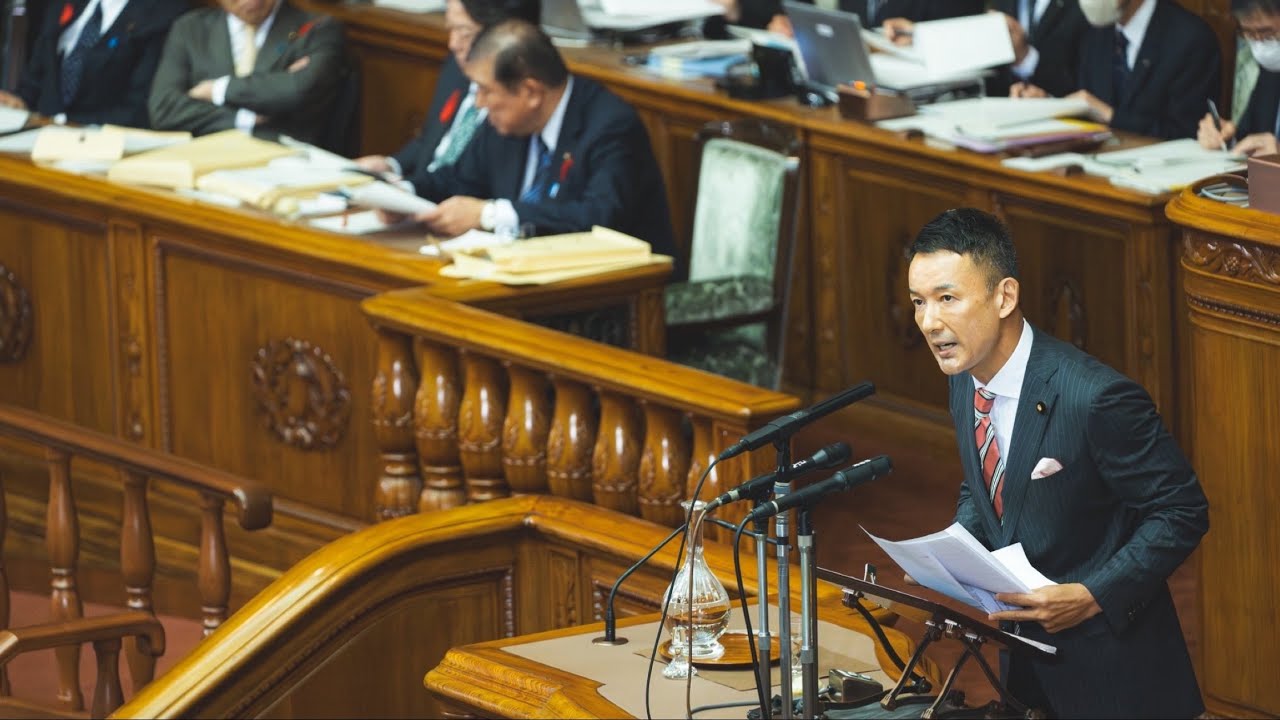 山本太郎【参議院本会議 代表質問】 2024.10.8 字幕入りフル