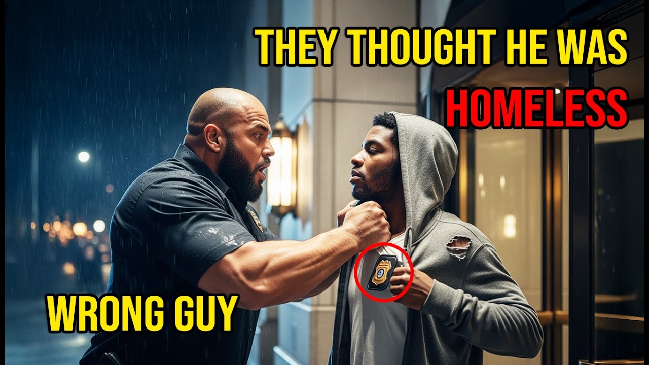 They Thought He Was Homeless… Until He Pulled a Federal Badge in City Hall