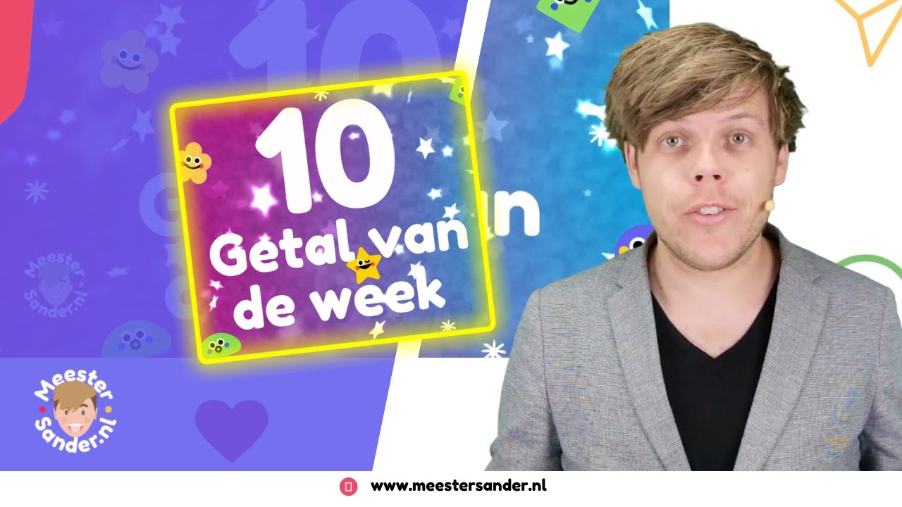 Bewegend leren - Getal van de week - 10 - Maandag