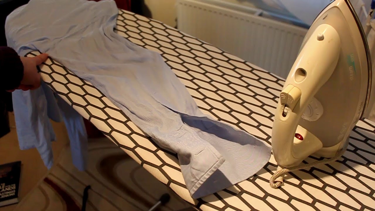 Life Hacks 7: How to iron a shirt like a bachelor boss