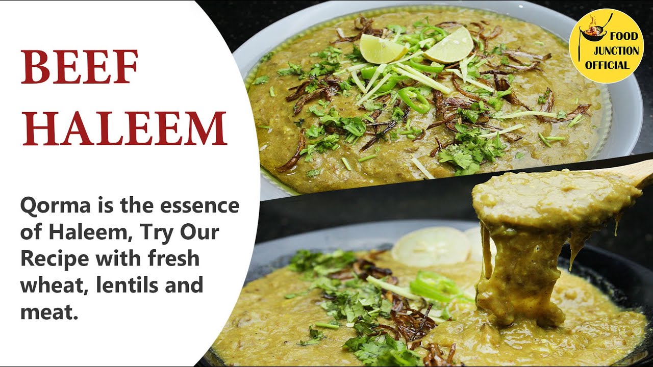 Beef Haleem | Restaurant Style Haleem Recipe | Food Junction Official