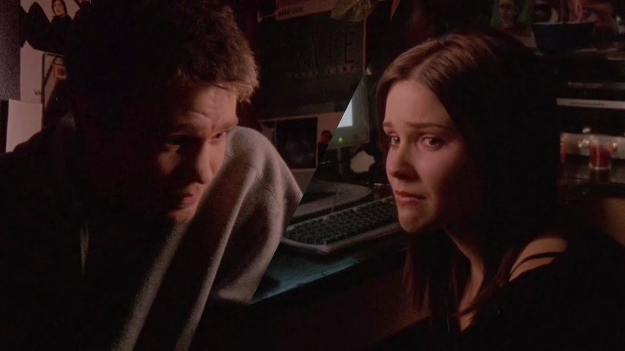 OTH 1x08 Lucas & Brooke talk - Scene