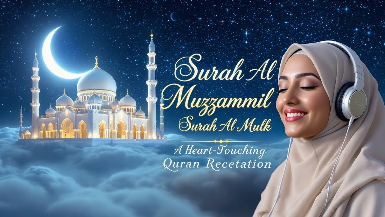 SURAH AL-MULK &SURAH AL-MUZZAMMIL || with Beautiful Voice | Peaceful & Heart Touching Recitation 