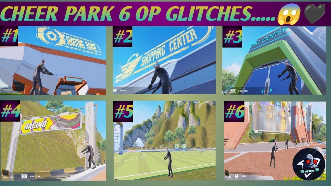 || CHEER PARK ALL GLITCHES || BGMI NEW UPDATE GLITCH ||#official_ignore #ignoregaming #bgmi #gaming