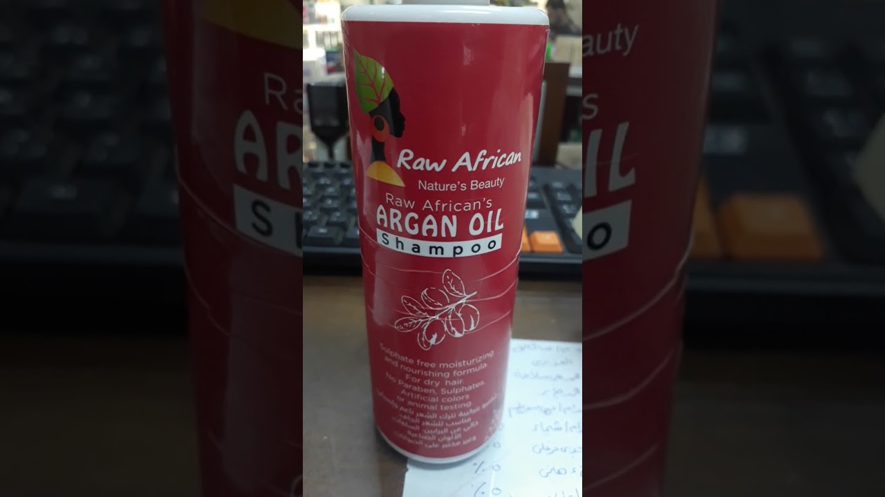 ريفيو عن  شامبو راو افريكان خالي من السلفات rawafrican  hair shampoo
