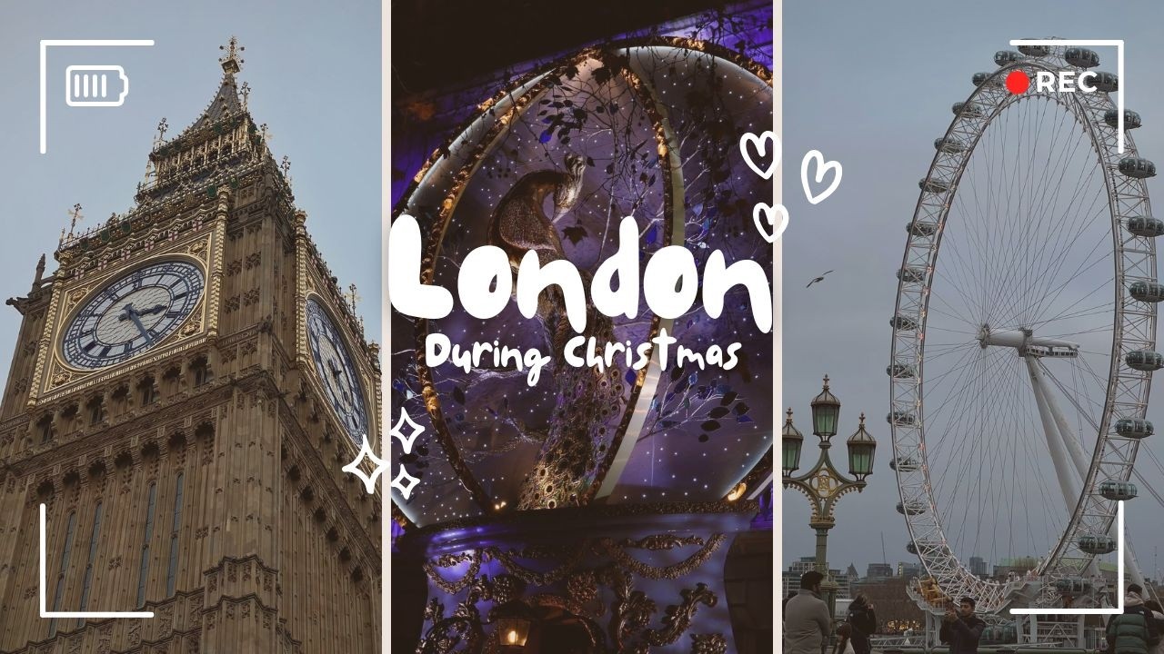 TRAVEL VLOG ♡ |  LONDON DURING CHRISTMAS 2024🇬🇧🎄