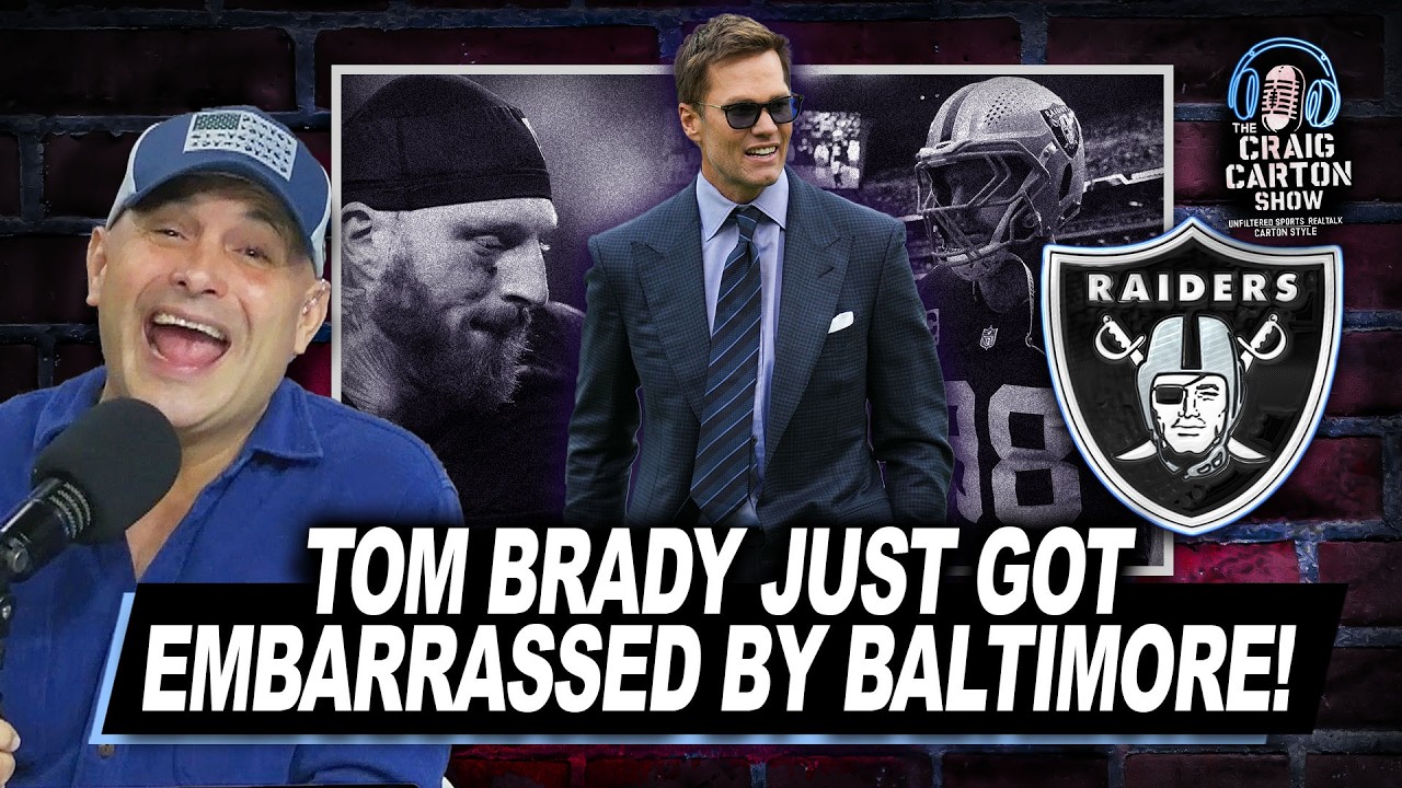RAIDERS MAXX CROSBY REVERSAL: Pressure on Tom Brady in Las Vegas?! | The Craig Carton Show