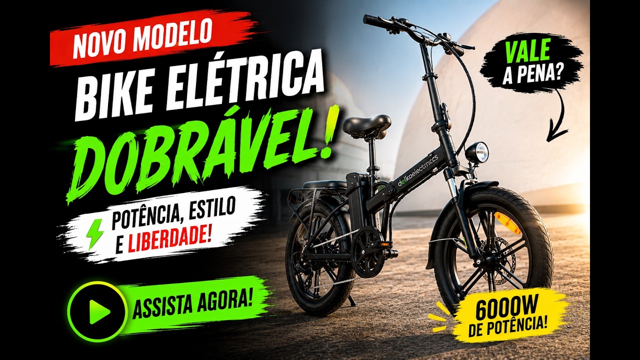 1000W de potência em uma bike dobrável: vale a pena?