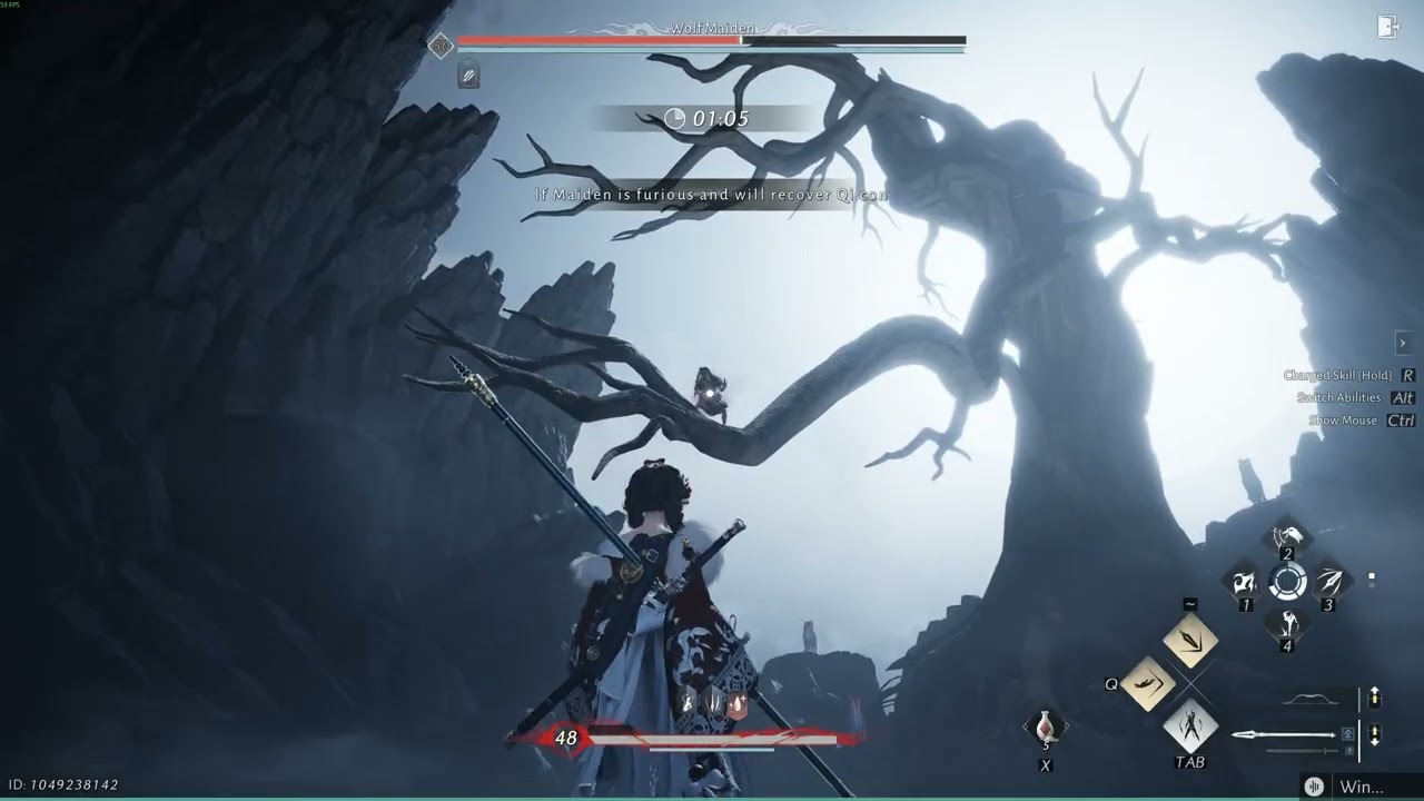 Where Winds Meet - Wolf Maiden Abyss Trials No Hit