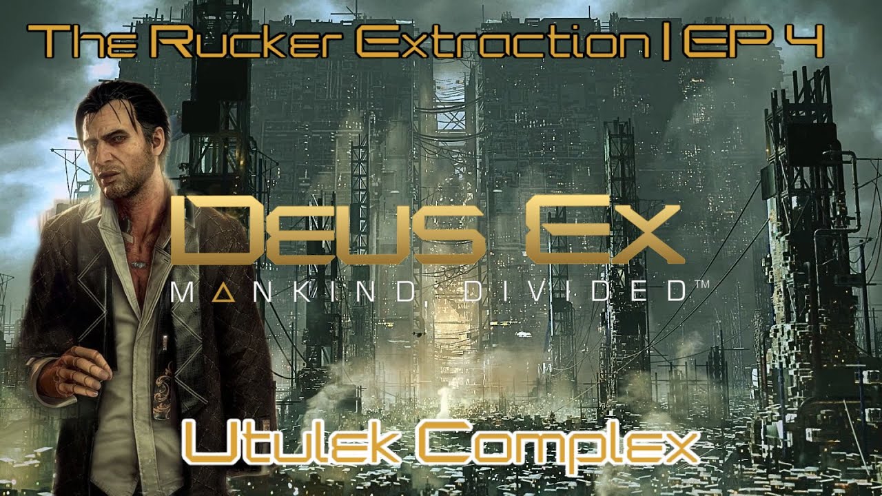 Playing Deus Ex Mankind Divided in 2025 | Utulek Complex! – M6 & M7 Complete!