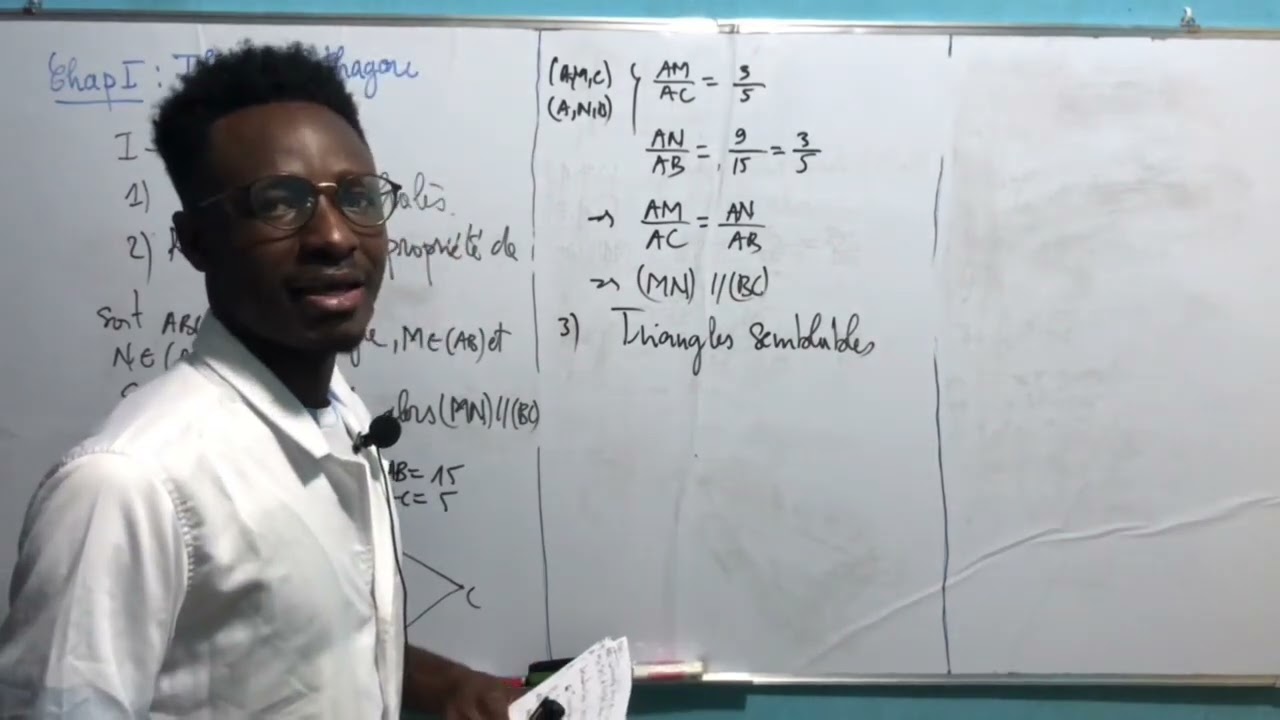 Réciproque de Thalès et Triangles semblables 