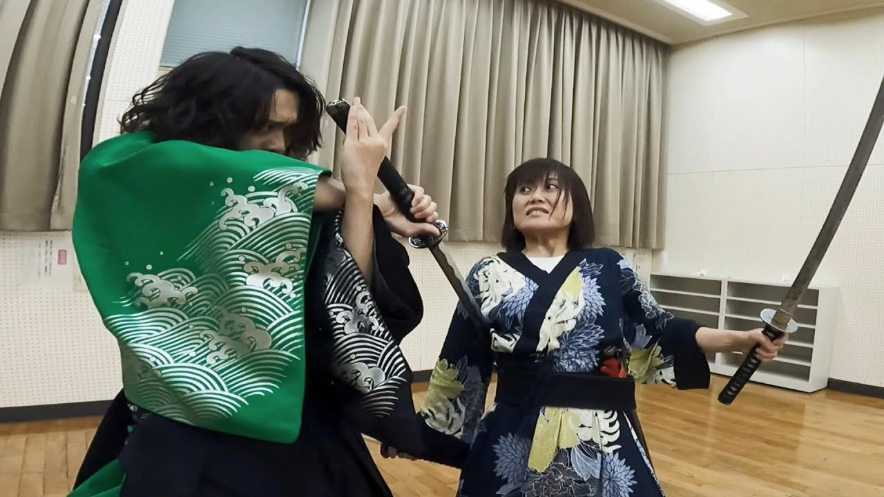 【殺陣28】大太刀を振り回し、悪の女傑を斬れ！