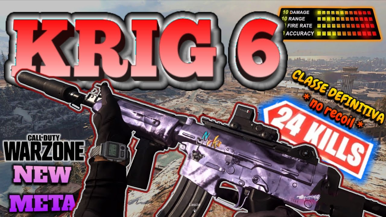 KRIG 6 WARZONE * CLASSE SENZA RINCULO no recoil * NEW META