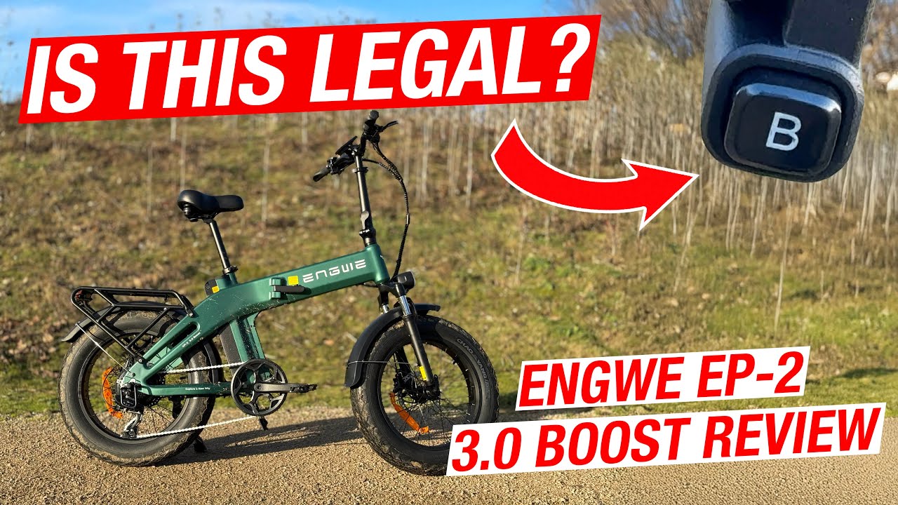 Кнопка Boost полностью меняет работу Engwe EP-2 3.0.