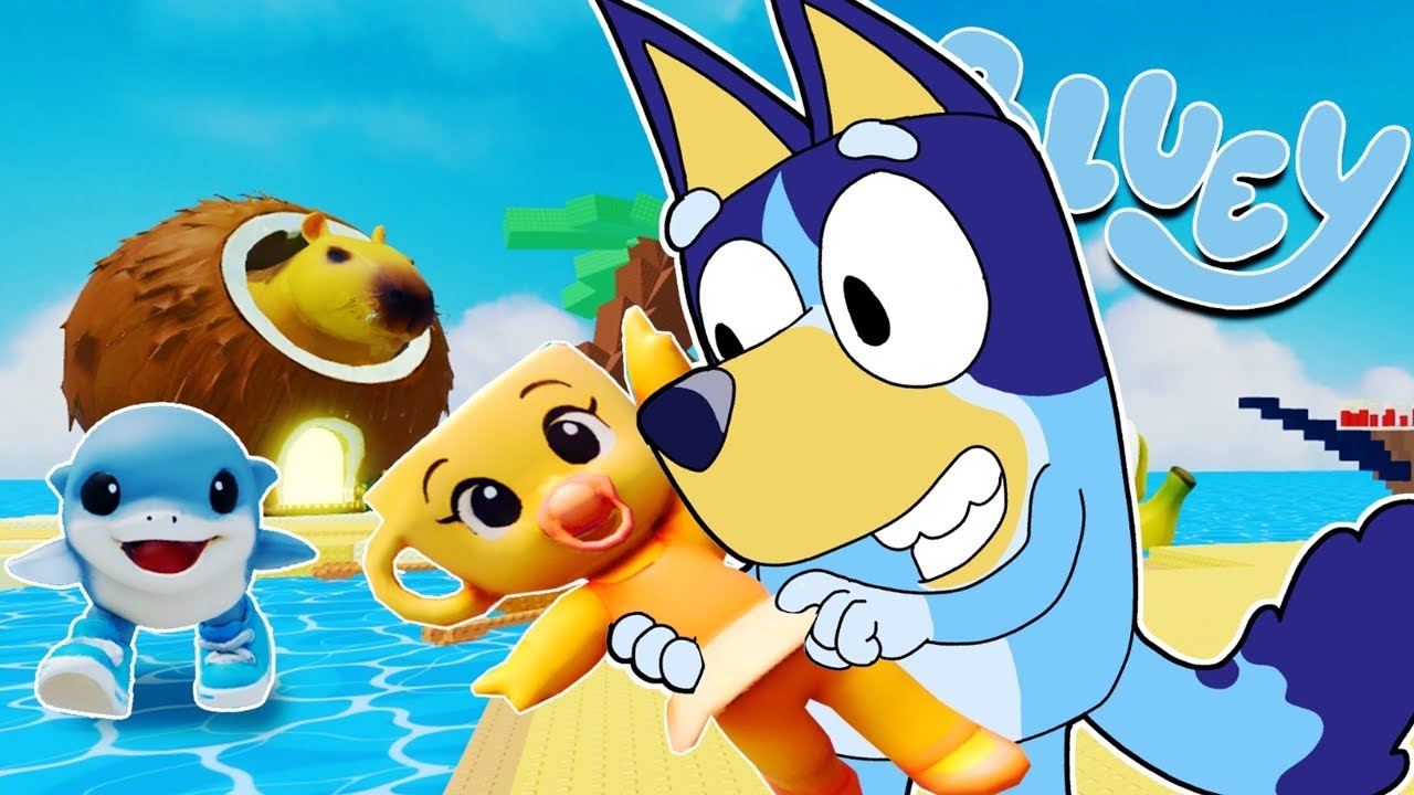 BLUEY ENCUENTRA a los BABY ITALIAN BRAINROT | Las Aventuras de BLUEY en ROBLOX!