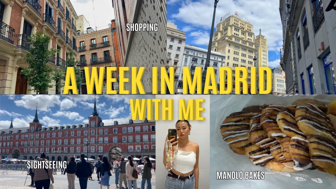 1 SEMAINE A MADRID AVEC MOI