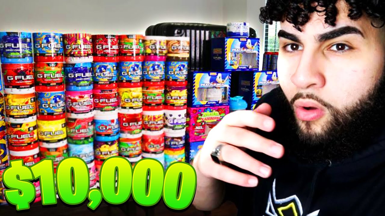 UNBOXING MY $10,000 GFUEL MYSTERY BOX!