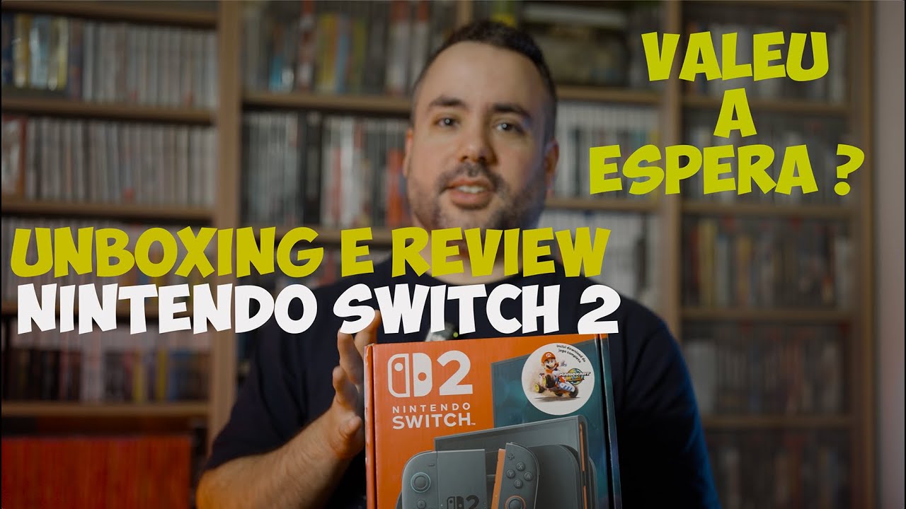 Review Nintendo Switch 2 : Unboxing e gameplay do Console Mais Esperado do Ano!