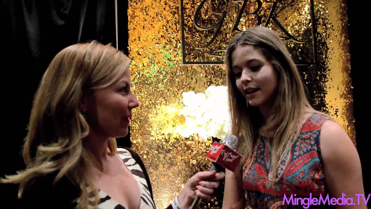 Sasha Pieterse at the GBK 2012 Academy Awards Gift Lounge
