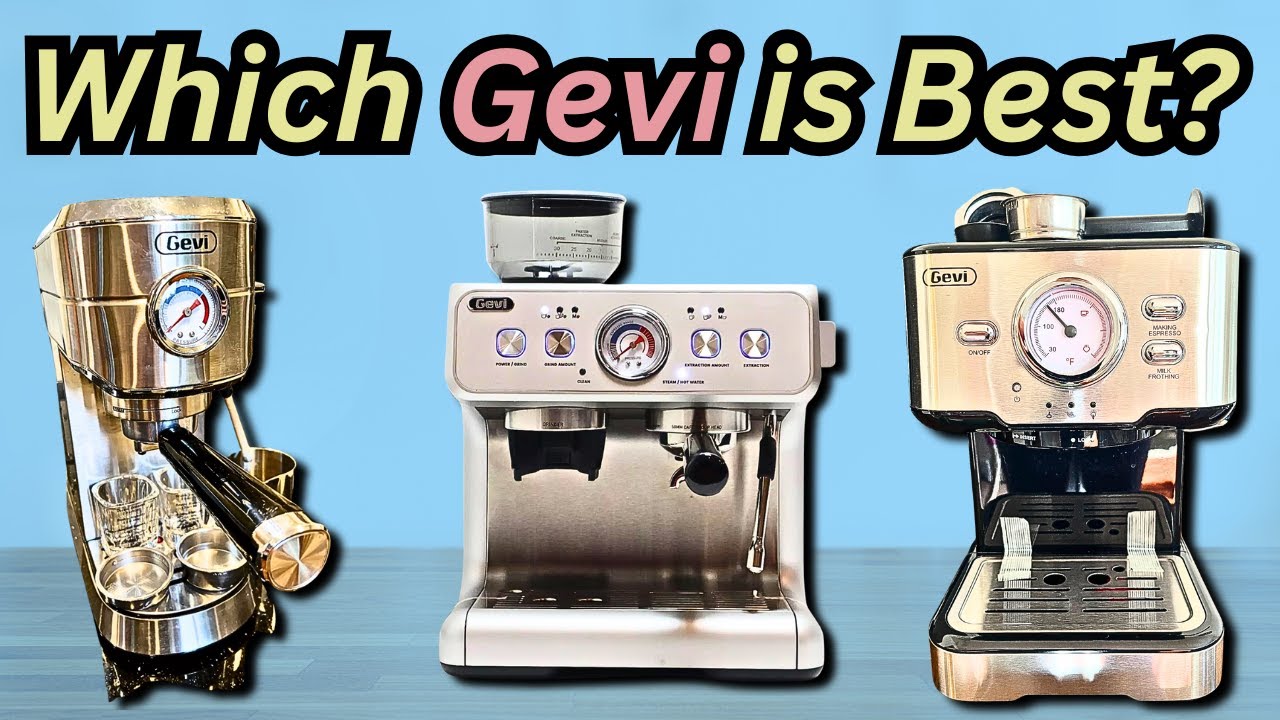 Gevi Espresso Machine Reviews: Which Gevi Espresso Machine is BEST?