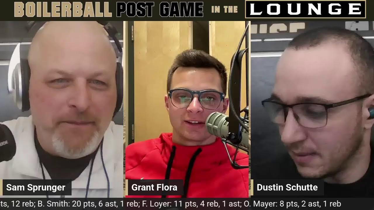 BoilerBall Post Game In the Lounge: #1 Michigan 91, #7 Purdue 80