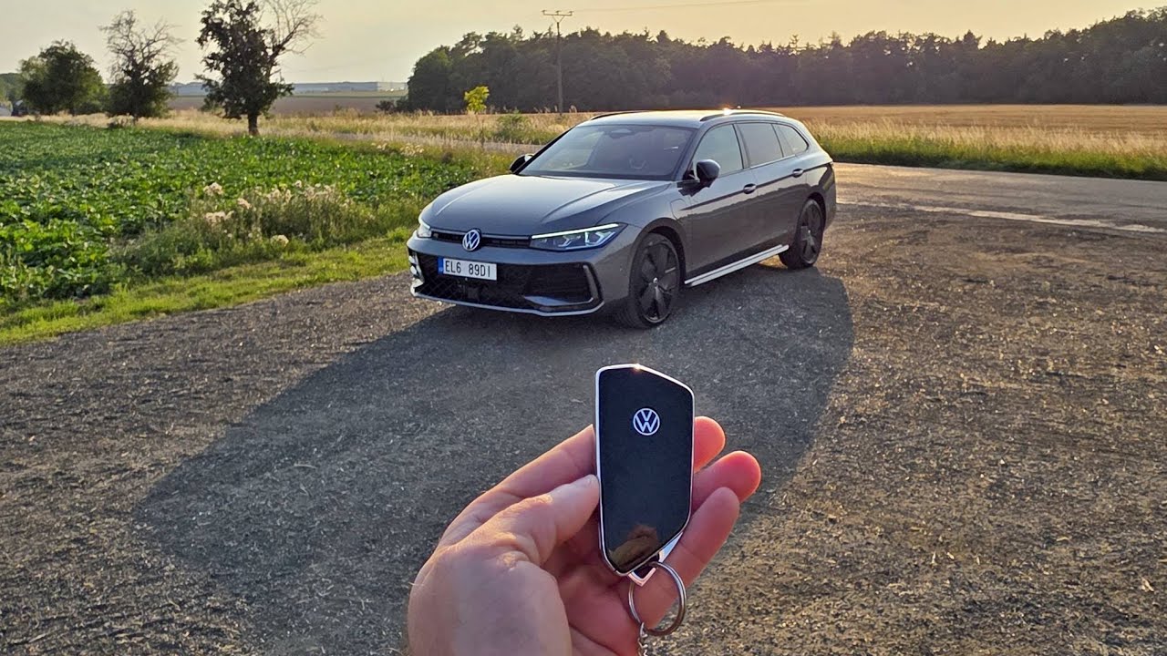 2025 Volkswagen Passat PHEV R-Line | Silent Walkaround – Interior, Exterior & Hybrid Details