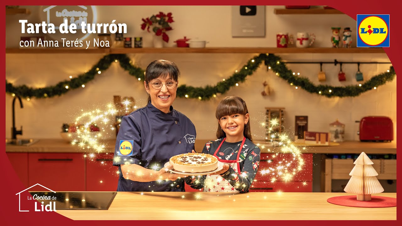Tarta de turrón con Anna Terés y Noa🎄| La magia de la Navidad | Lidl España