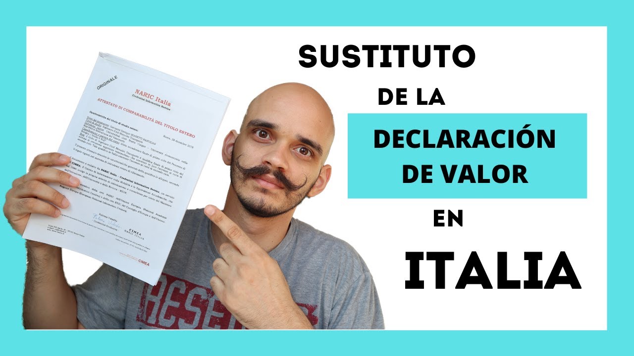 COMO OBTENER LA DECLARACION DE VALOR CON FINES DE ESTUDIO EN ITALIA | KIKE BIASETTI 🇮🇹