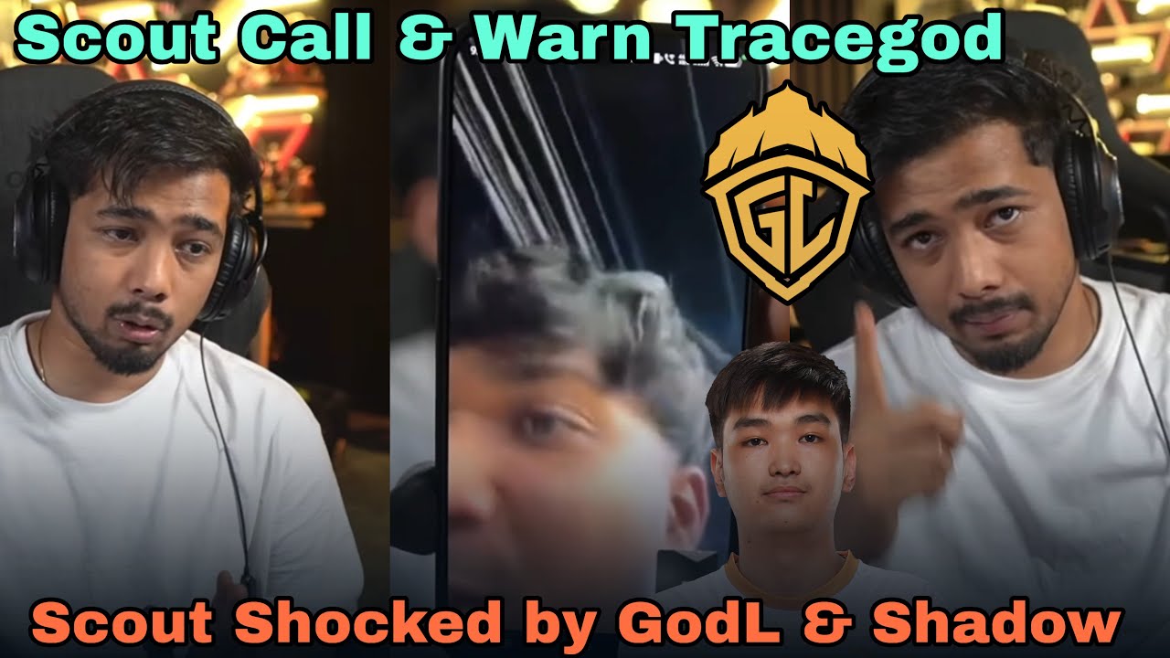 Scout Call RNTX & Warn Tracegod😂 Reply Shadow & GodL Comeback in BGIS Lan📈 Scout Bike 🚴‍♀️ 