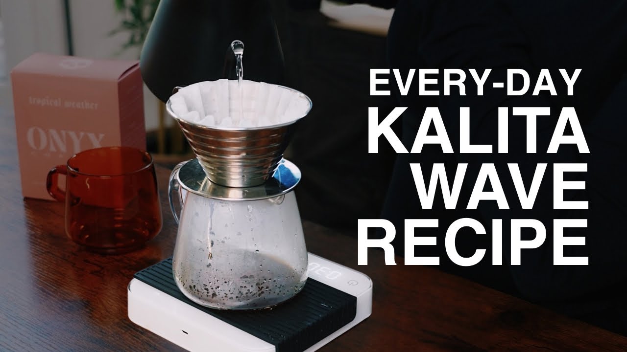Как заваривать кофе на кофеварке Kalita Wave (Руководство по завариванию от Onyx Coffee Lab)