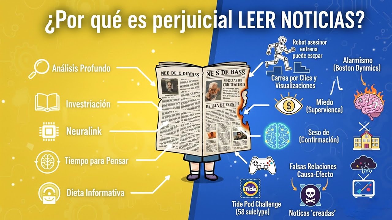 ¿Por qué es perjudicial LEER NOTICIAS?