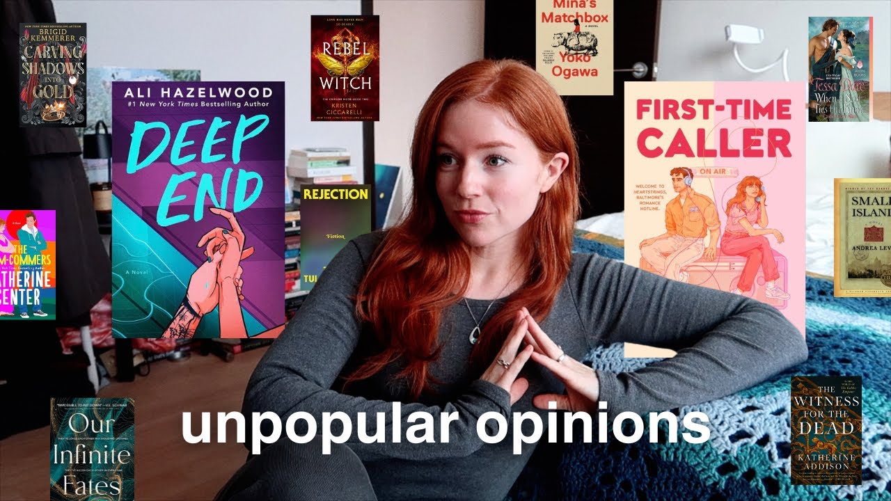 all the books i read and dnfed in february 💓 (deep end, first time caller, rebel witch)