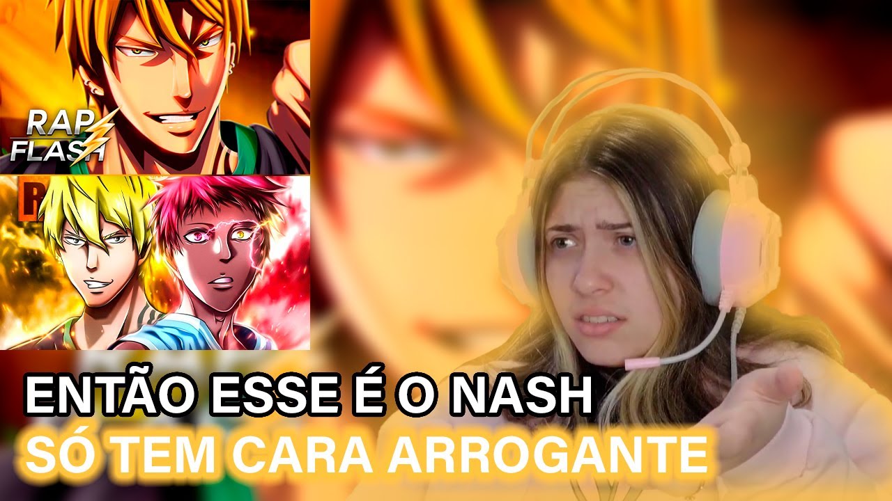 (2 em 1)(REACT) Reagindo a O Fim da Geração e Me Olhe de Baixo (Nash e Akashi) Flash Beats e TKRaps