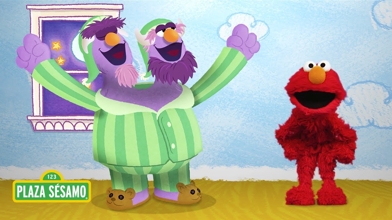 Plaza Sésamo: ¡Elmo ama la noche!  😱 | El mundo de Elmo