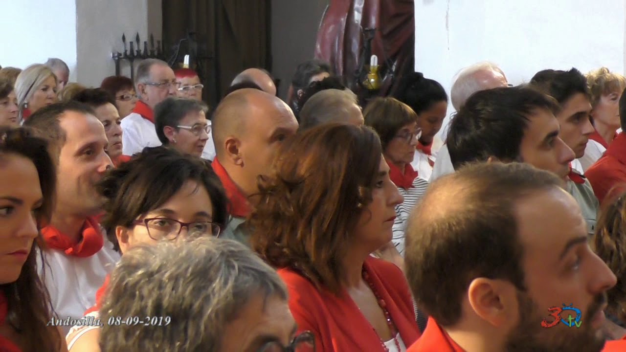 Andosilla, Fiestas 2019, Día de la Patrona 08/09/19