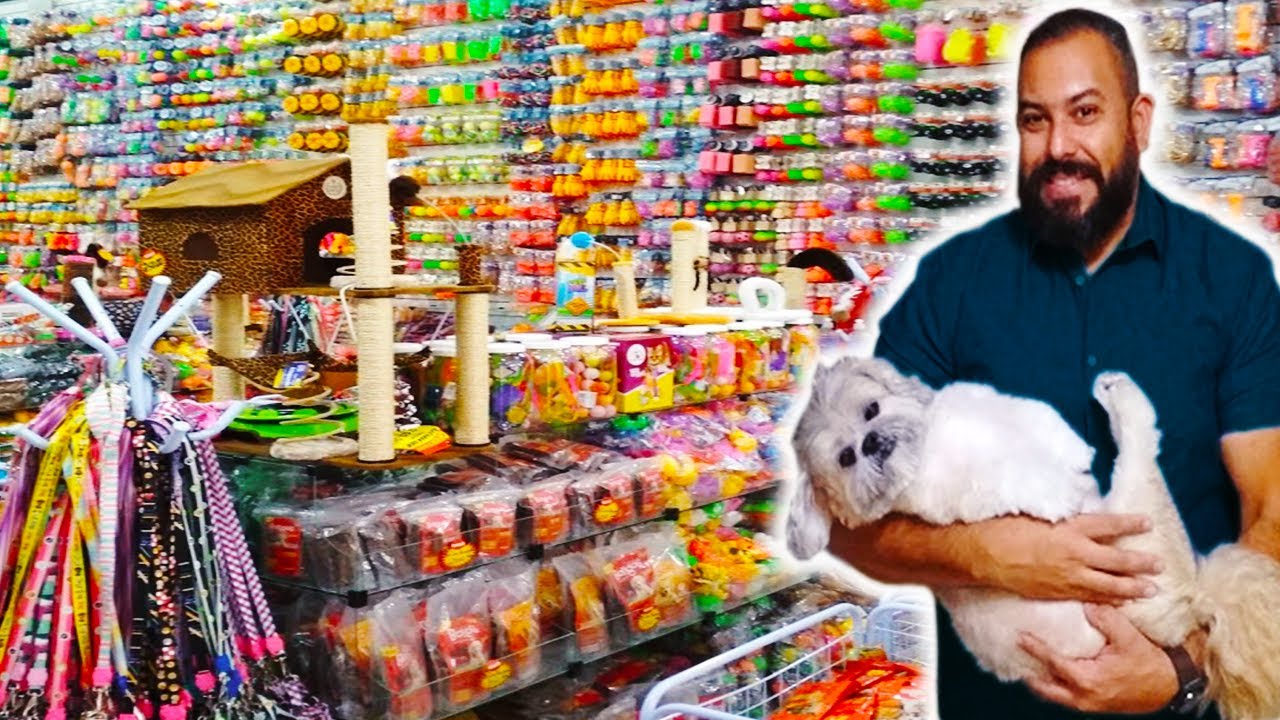 Acessórios Pets atacado e varejo na região da 25 de março loja Mundo Pet
