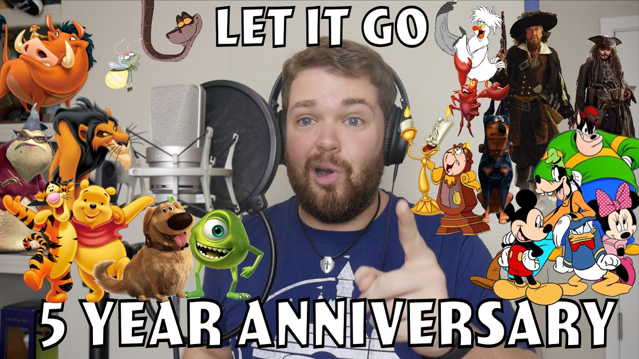 Disney and Pixar Sings Let it Go - 5 Year Anniversary