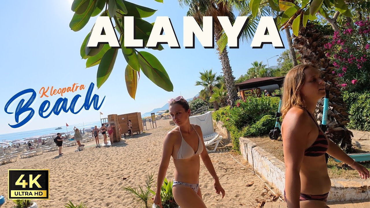 Turkey Antalya | Alanya Cable Car, Cleopatra Beach and Damlatas Tour | June 16, 2025 [4K HD/60 fps]