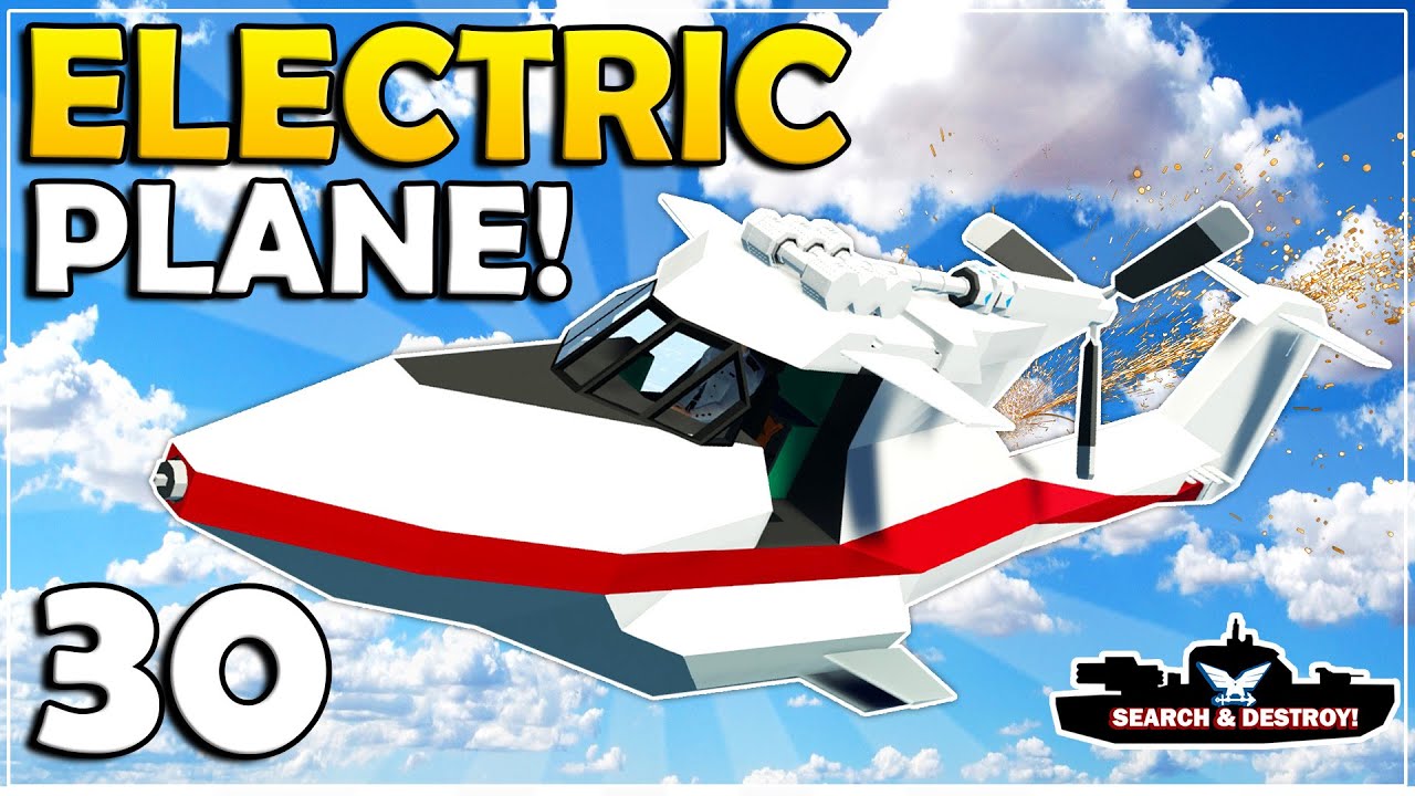 I Built An ELECTRIC Plane To Fly Home! - Stormworks Search And Destroy Mode - Part 30
