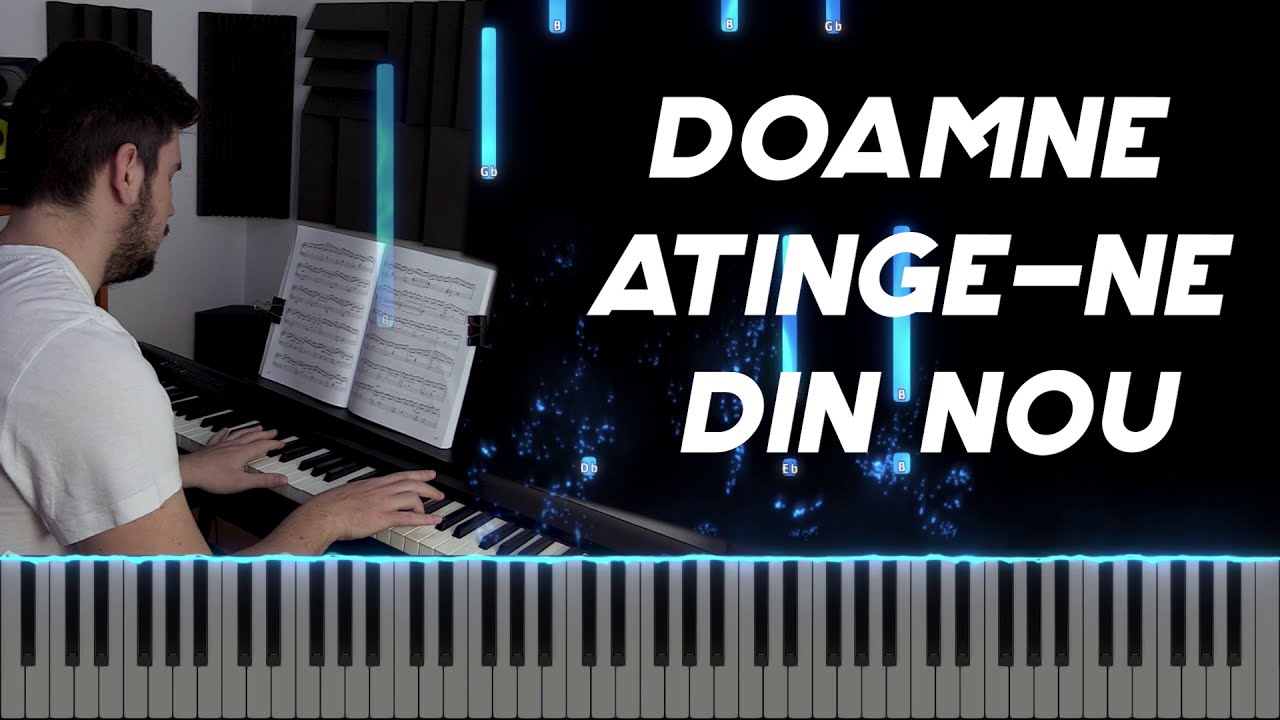 Doamne atinge-ne din nou - Instrumental Pian - Negativ Pian - Tutorial