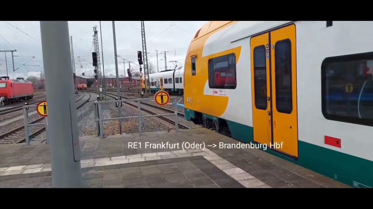 Zugverkehr in Frankfurt (Oder) mit EC, ODEG, DB Regio usw.