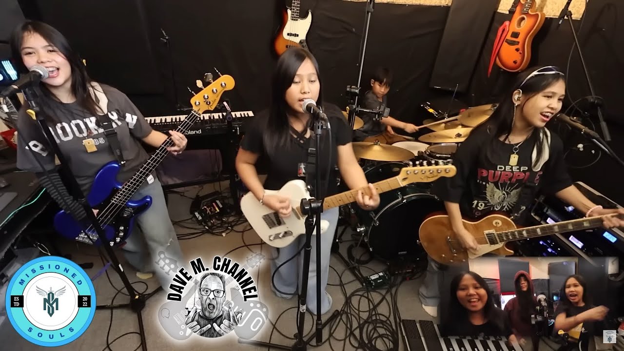 ♥️♥️♥️♥️♥️ - T.N.T. by AC/DC - Missioned Souls - family band studio cover - Dave M