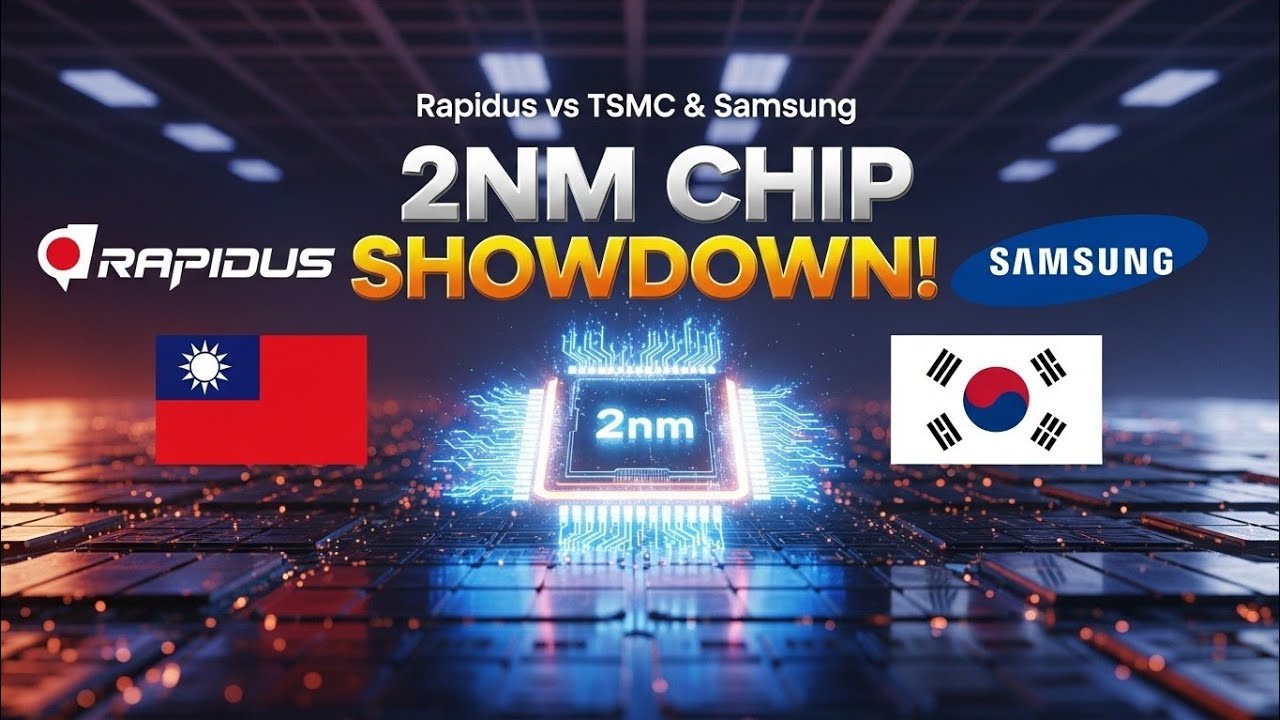 Japan&rsquo;s Rapidus vs TSMC & Samsung: The 2nm Chip Showdown!