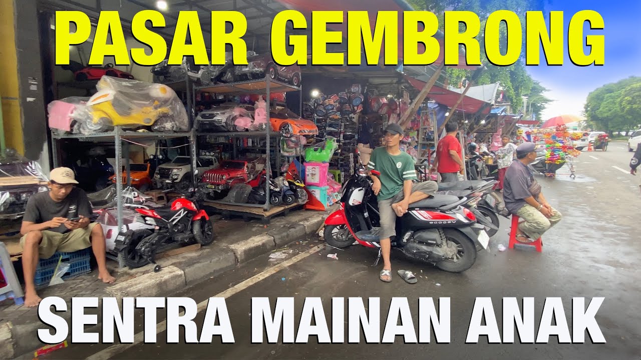 SURGANYA MAINAN ANAK MURAH MERIAH DI JAKARTA TIMUR #wibikembara #enjoyjakarta #pasargembrong