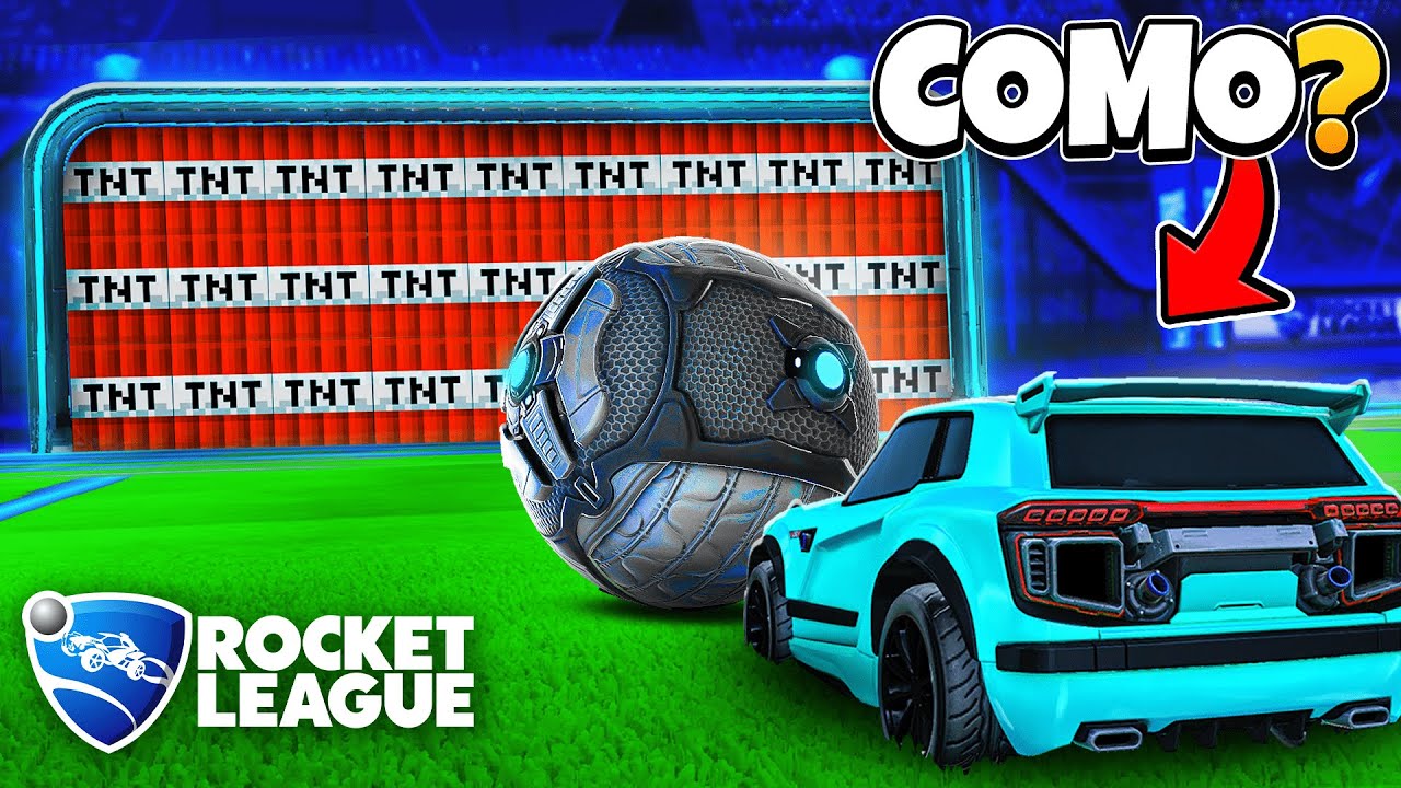GOL DE TNT NO ROCKET LEAGUE.. IMPOSS&Iacute;VEL ACERTAR